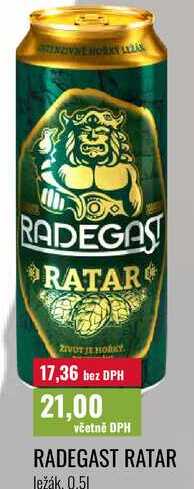 RADEGAST RATAR 0,5l