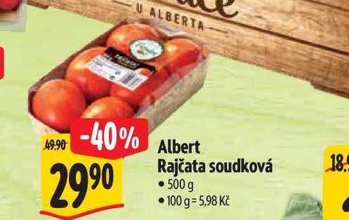  Albert Rajčata soudková 500g  