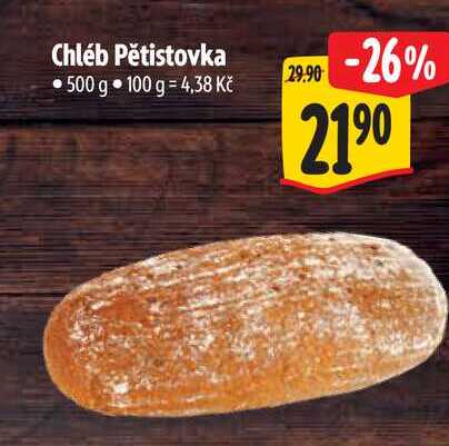 Chléb Pětistovka 500 g  