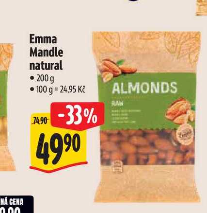   Emma Mandle natural 200 g 
