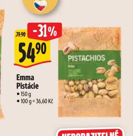   Emma Pistácie 150 g 