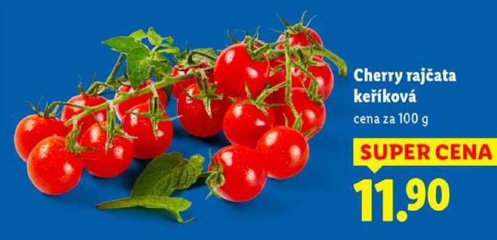 Cherry rajčata keříková, cena za 100 g