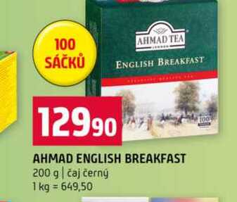 AHMAD ENGLISH BREAKFAST 200 g čaj černý  