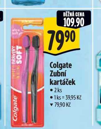   Colgate Zubní kartáček 2 ks 