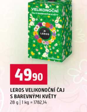 LEROS VELIKONOČNÍ ČAJ S BAREVNÝMI KVĚTY 28 g