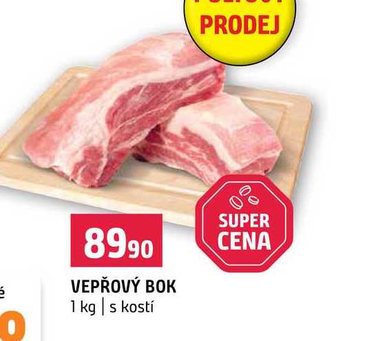 VEPŘOVÝ BOK 1 kg s kostí