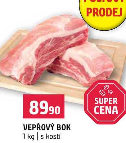 VEPŘOVÝ BOK 1 kg s kostí 