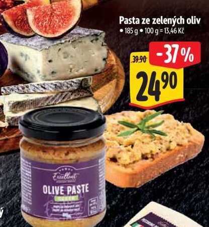   Pasta ze zelených oliv 185 g