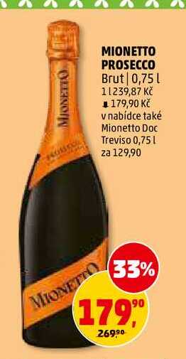 MIONETTO PROSECCO, 0,75 l