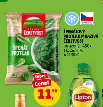 ŠPENÁTOVÝ PROTLAK MRAZIVÁ ČERSTVOST, 450 g 