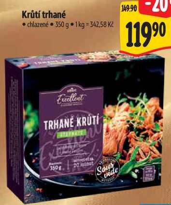 Krůtí trhané, 350 g