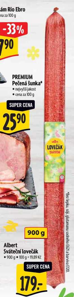 Albert Sváteční lovečák, 900 g 