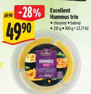 Excellent Hummus trio, 210 g