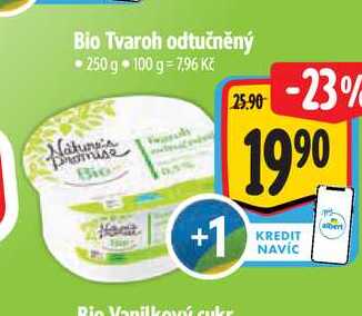   Bio Tvaroh odtučněný  250 g  