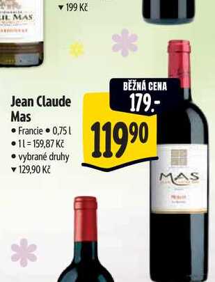   Jean Claude Mas 0,75 l