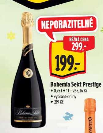   Bohemia Sekt Prestige  0,75 l