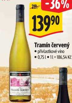 Sommelier Collection Tramín červený 0.75l