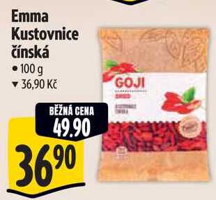 Emma Kustovnice čínská, 100 g