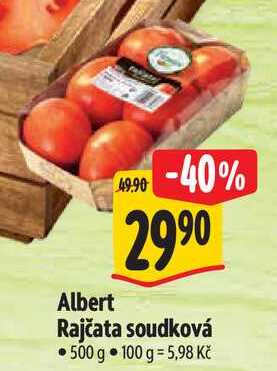 Albert Rajčata soudková, 500 g 