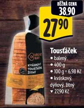 Tousťáček, 400 g