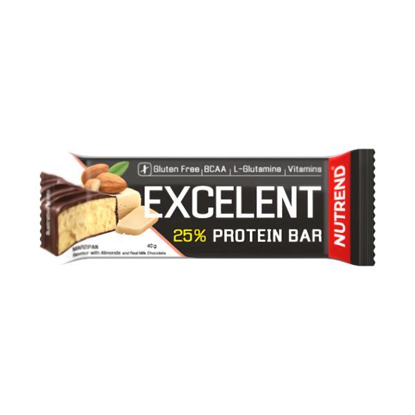 Nutrend Excelent Protein Bar marcipán s mandlí