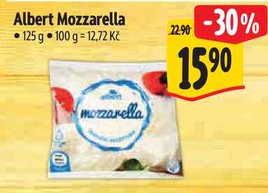 Albert Mozzarella, 125 g