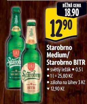 Starobrno BITR, 0,5 l