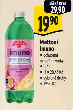 Mattoni Imuno, 0,7 l