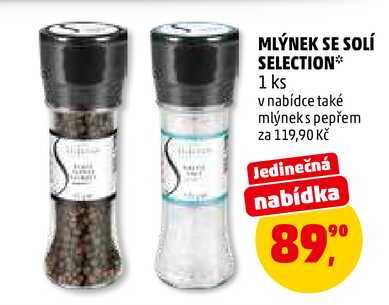 MLÝNEK SE SOLÍ SELECTION, 1 ks