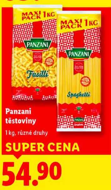 Panzani těstoviny, 1 kg