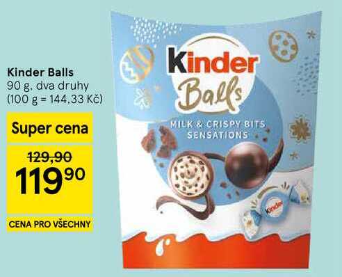 Kinder Balls, 90 g 