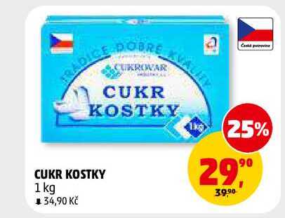 CUKR KOSTKY, 1 kg 
