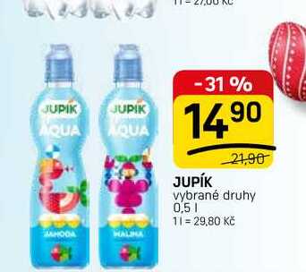 JUPÍK vybrané druhy 0,5l