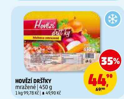HOVĚZÍ DRŠŤKY, 450 g