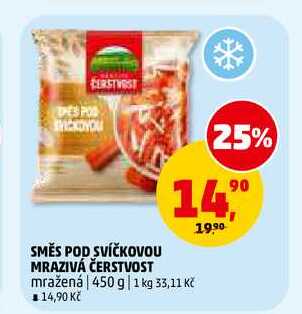 SMĚS POD SVÍČKOVOU MRAZIVÁ ČERSTVOST, 450 g 