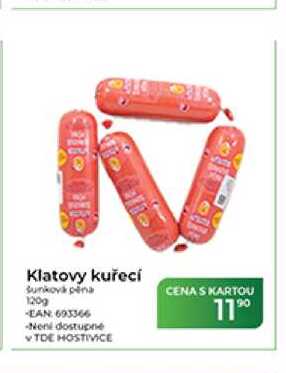 Klatovy kuřecí šunková pěna