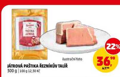 JÁTROVÁ PAŠTIKA ŘEZNÍKŮV TALÍŘ, 300 g