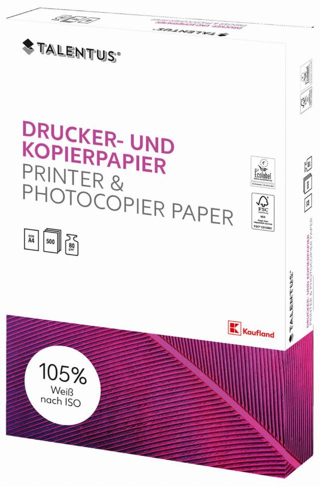 TALENTUS Kancelářský papír 500 kusů v balení