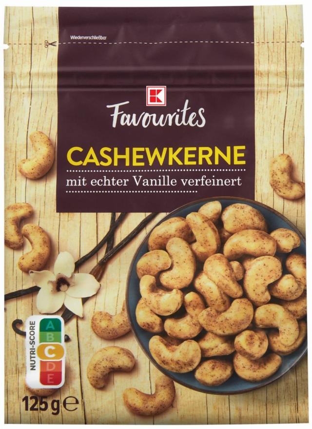 K-Favourites Kešu vanilkové