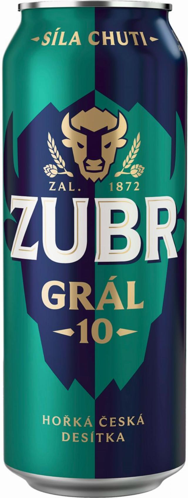 Zubr Grál Pivo světlé výčepní