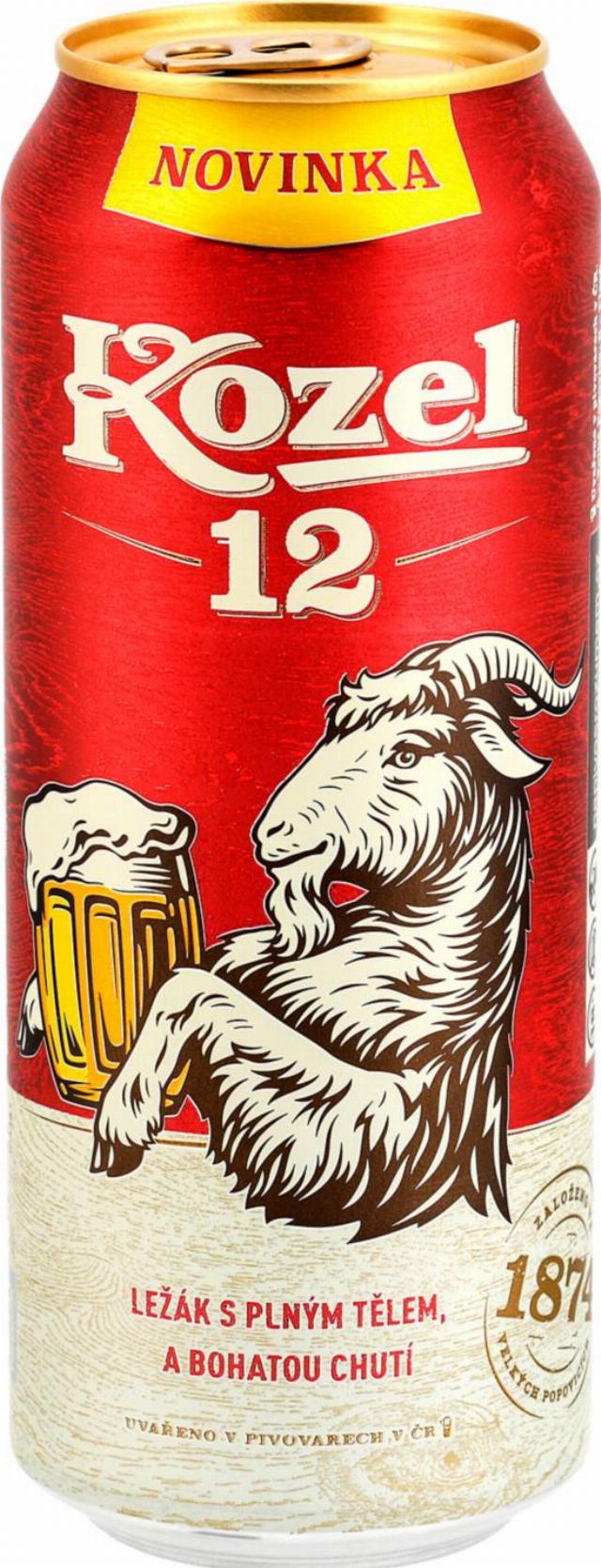 Velkopopovický Kozel 12 Pivo světlý ležák