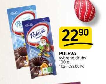 POLEVA vybrané druhy 100 g 