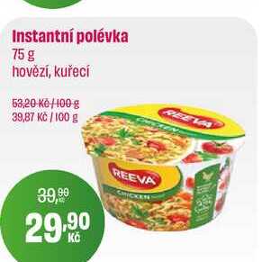 REEVA Instantní polévka 75 g 