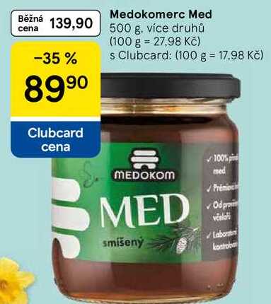 Medokomerc Med, 500 g 