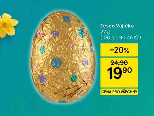 Tesco Vajíčko, 22 g 
