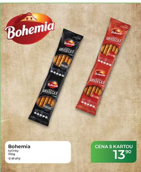 Bohemia tyčinky 100g