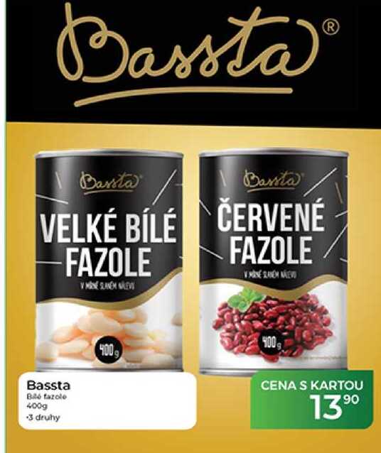 Bassta Bílé fazole