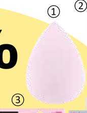 GABRIELLA SALVETE Houbička na make-up 