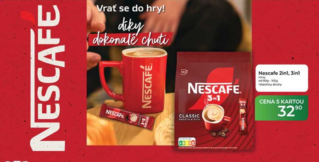 Nescafe 2in1, 3in1 mixy