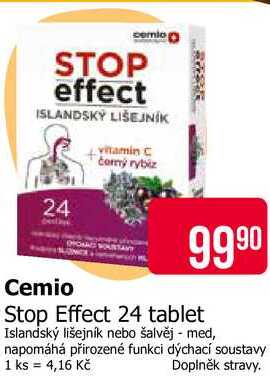 Cemio Stop Effect 24 tablet 